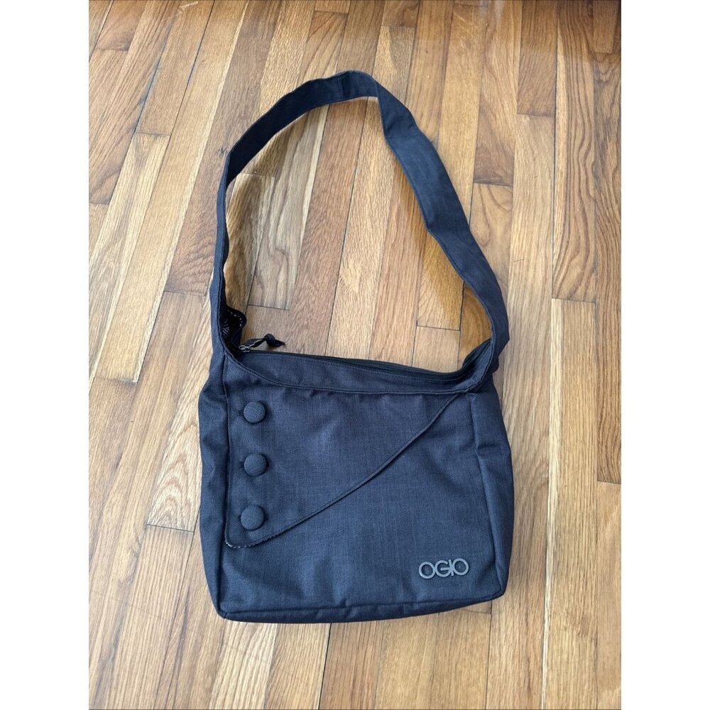 OGIO Brooklyn Women's Tablet Crossbody Messenger Bag Charcoal